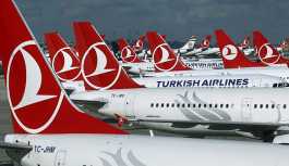 THY uçağının kuyruğuna uçak sürttü