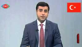 Demirtaş'ın TRT konuşması dev ekrandan izlettirilecek