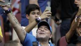 Maradona'dan Abbas'a: Kalben Filistinliyim