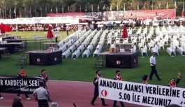 ODTÜ'deki pankarta jet soruşturma: 3 gözaltı