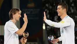 Ronaldo, eski takım arkadaşı Modric'in 'Avrupa'da Yılın En İyi Futbolcusu' seçilmesine 'öfkelenmiş'