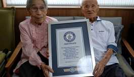 Japonya'da 80 yıldır evli olan çift Guinness'e hak kazandı: Sabrım sayesinde