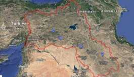 Google, Türkiye'nin güneydoğusunu Kürdistan haritası içinde gösterdi