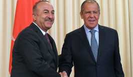 Çavuşoğlu, Rus mevkidaşı Lavrov ile görüştü