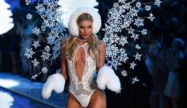 Elsa Hosk, 1 milyon dolarlık Fantasy Bra’yı (Fantezi Sütyeni) tanıttı
