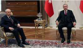 Erdoğan ve Bahçeli görüşmesi sona erdi