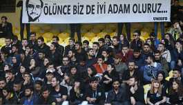 Galatasaray- Fenerbahçe maçında hayatını kaybeden taraftar Şener için Kadıköy'de tören