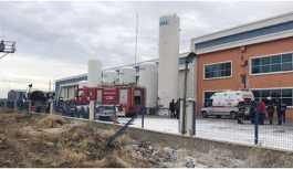 Gaz dolum tesisinde patlama: 1 ölü, 2 yaralı