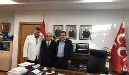 Nuri Alço'dan MHP'ye ziyaret