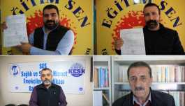 Basın açıklamalarına katılınca 'kabahatli' oldular