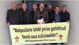 Cezaevi önündeki açıklamaya izin verilmedi