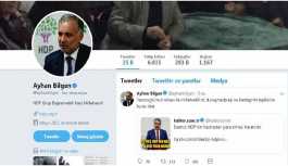 HDP'li Bilgen'den Destici'ye sosyal medyadan yanıt