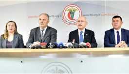 Kılıçdaroğlu'ndan TTB’ye ziyaret: Savaş bir sağlık sorunudur