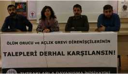 Tutsaklarla Dayanışma İnisiyatifi: Talepler karşılansın