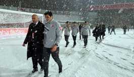 Boluspor-Galatasaray maçına kar engeliv