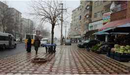Diyarbakır’da kar yağışı