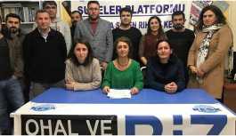 Emekçiler OHAL Komisyonunun lağvedilmesini istedi