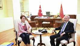 Kılıçdaroğlu, Akşener ile bir araya geldi: İttifakla ilgili sorunlar ele alındı