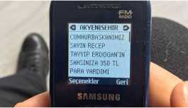 Sosyal Yardımlaşma Vakfı’nın yaptığı yardım Erdoğan’a mal edildi!