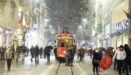 İstanbul beyaza büründü