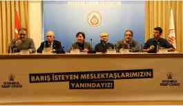İTO akademisyenlere verilen cezaları protesto etti