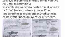 Tanzim satış noktalarına bağışlanan domates parayla satıldı!