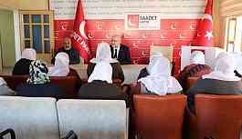 Barış annelerinden CHP ve Saadet Partisi’ne ziyaret