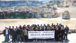 'Hasankeyf'in unutturulmaması için mücadeleye devam'
