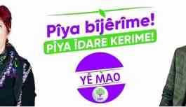 HDP’nin Kirmanckî afişindeki ‘mao’ sakıncalı bulundu