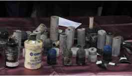 Kirman Deresi’nde gaz bombaları bulundu