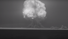 Tarihin ilk nükleer patlaması HD kalitesiyle ekranda