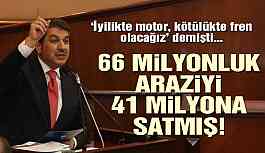 Belediye 66 milyonluk arazisini 41 milyona satmış