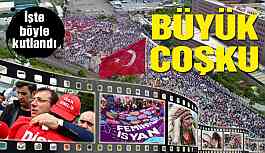 İstanbul’da 1 Mayıs böyle kutlandı