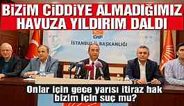CHP’li Tezcan: Bizim ciddiye almadığımız havuza Binali Yıldırım daldı