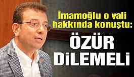 İmamoğlu’ndan önemli açıklamalar