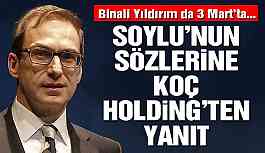 Koç Holding’ten Soylu’ya yanıt