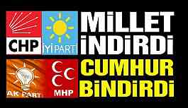 Millet indirdi Cumhur bindirdi