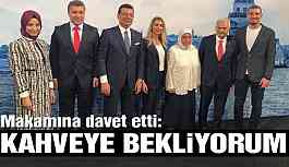 İmamoğlu’dan Binali Yıldırım’a kahve daveti