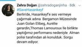 Hasankeyf'teki yıkıma dikkat çekmek isterken gözaltına alındılar