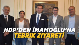 HDP'den İmamoğlu'na tebrik ziyareti