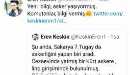 Kürt askere yönelik linç iddialarını gündeme taşıdı