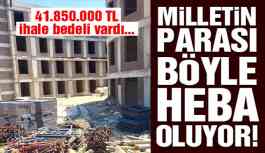 Milletin parası böyle heba oluyor! 150 yataklı hastane çürümeye terk edildi