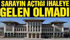 Sarayın ihalesine gelen olmadı
