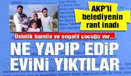 AKP’li belediyenin kentsel dönüşüm inadı