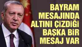 Bayram Mesajında Altını Çizdiği Başka Bir Mesaj Var!