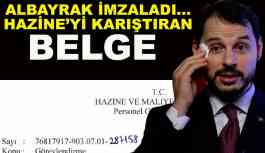 Berat Albayrak'ın imzaladığı belge Hazine'yi karıştırdı