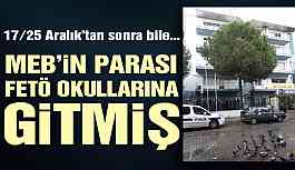 MEB’in parası FETÖ okullarına gitmiş