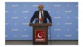 Saadet Partisi'nden tepki!