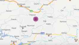 Tunceli’de korkutan deprem!