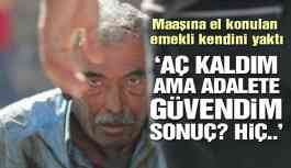 Adalete kızdı kendini yaktı